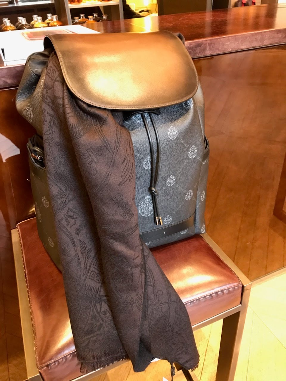 Replica Louis Vuitton M43409 Zack Backpack Monogram Eclipse Canvas