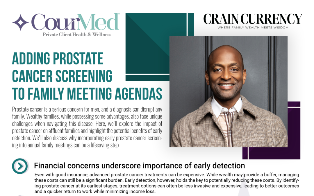 Crain Currency – Adding Prostate Cancer Screening to Family Meeting Agendas